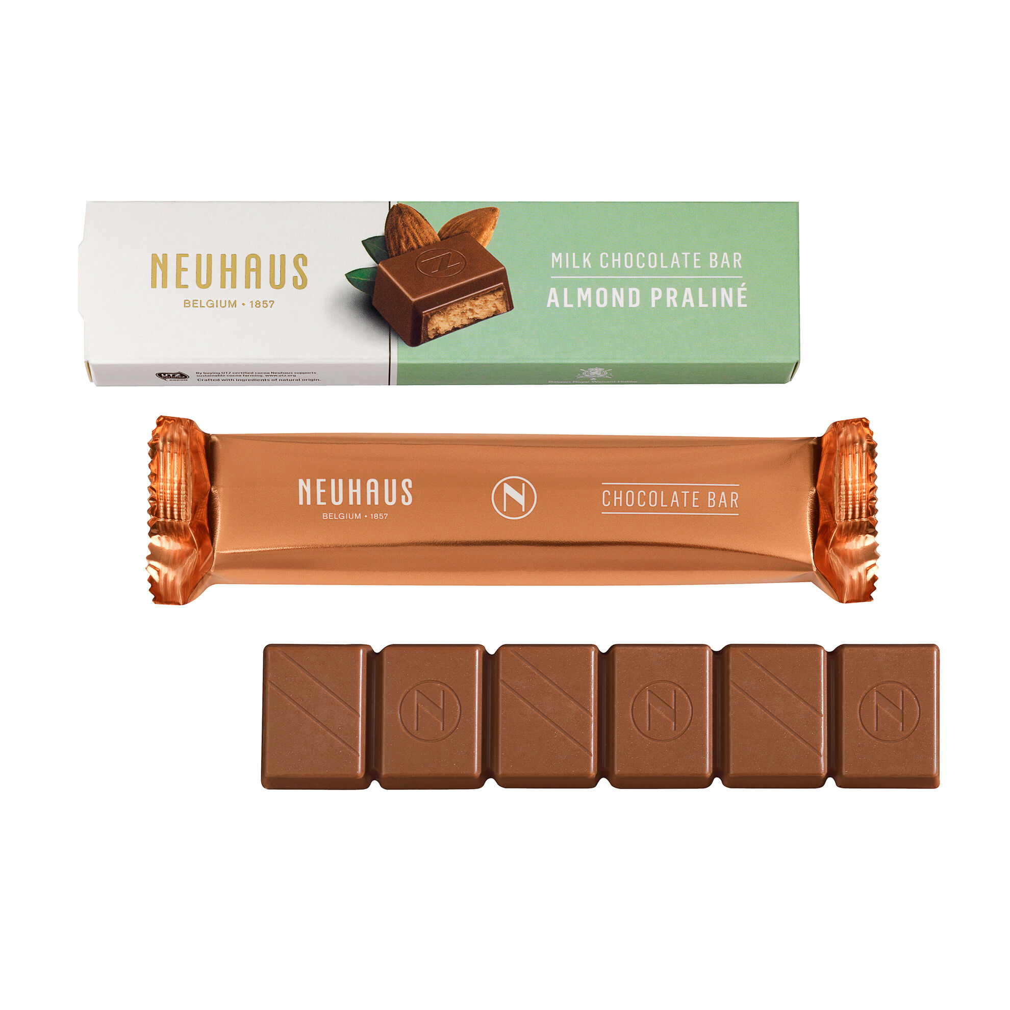 Reactor Reizen Vergelijken Chocoladereep - Amandelpraliné | Neuhaus Chocolates